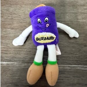 Vintage 1999 Dairy Queen DQ Blizzard Mascot Promo Plush